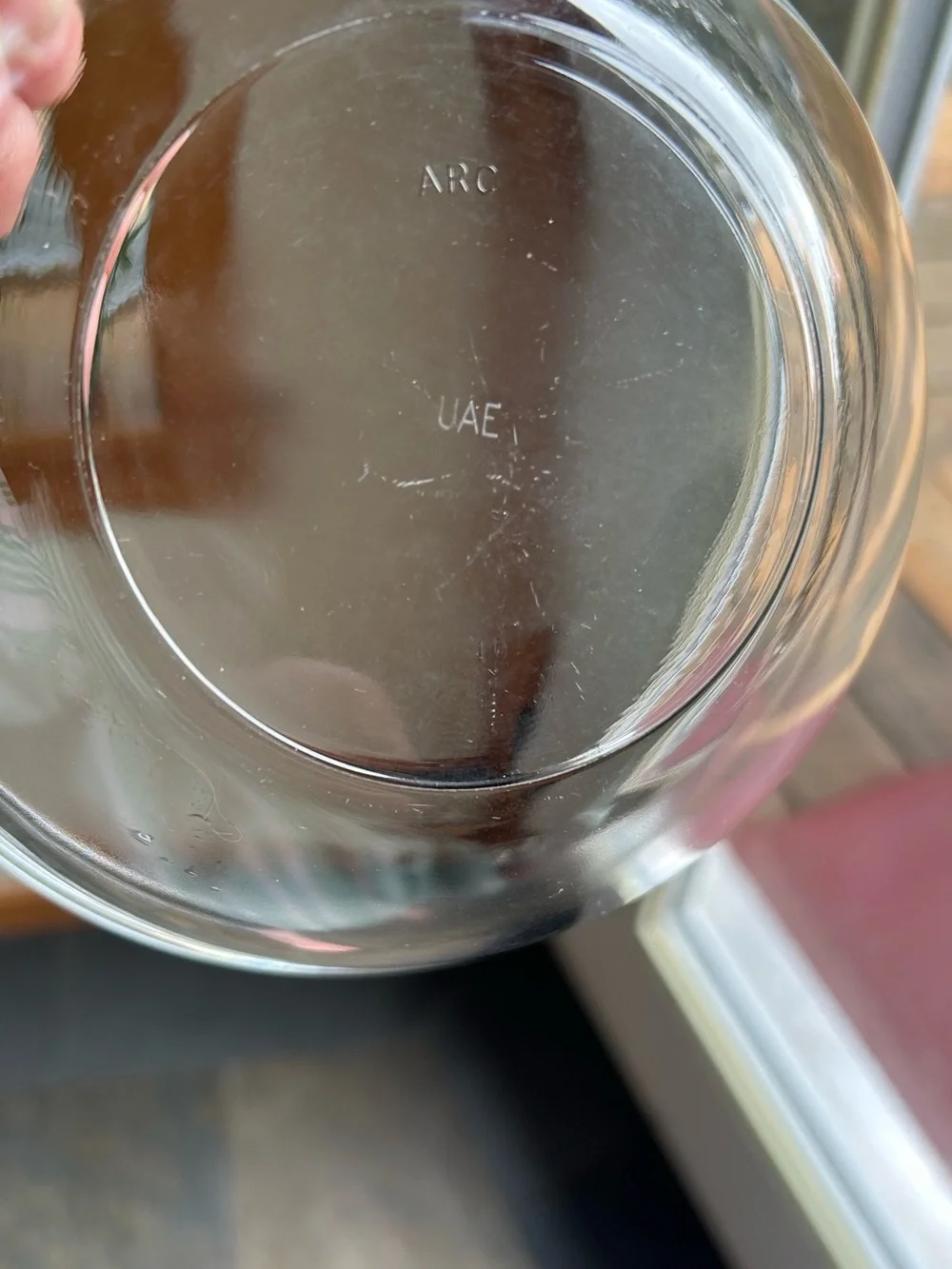 Arcoroc France Clear Glass Mixing Nesting Bowls Set of (5) 5.5”/6.5”/8”/9”/10”